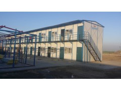 河北工地活动板房 石家庄出口环保彩钢房图2