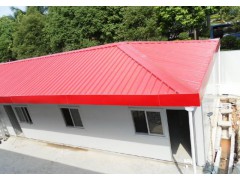 山东低价彩钢活动房 保质保量出口环保彩钢房图3