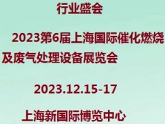 上海催化燃烧及废气处理设备展览会