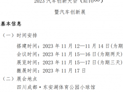 2023汽车创新大会