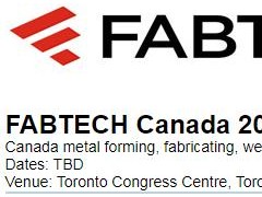 2024加拿大国际金属成型与焊接切割展览会FABTECH