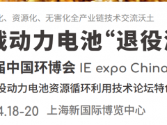 2024退役动力电池资源循环利用技术论坛特色展区