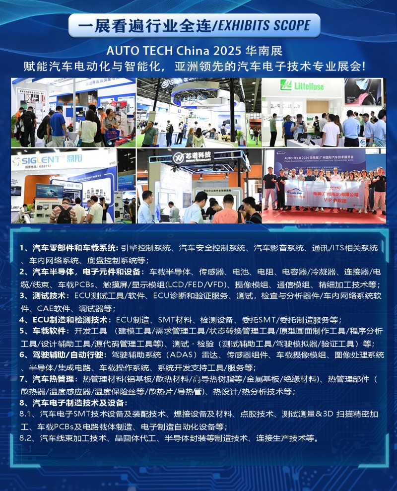汽车电子-展品范围2-