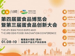 2026第四届蛋食品博览会暨第三届蛋食品创新大会