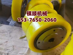 聚氨酯滚轮 减速机缓冲设备轮包胶轮组